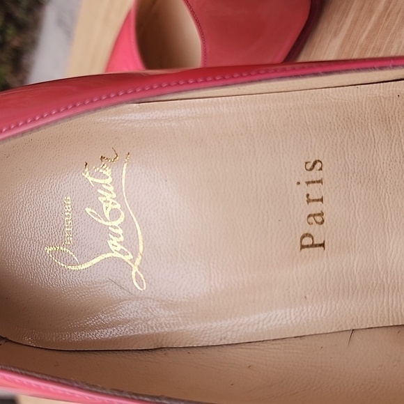 Christian Louboutin Kate Vibrant Pink Heels Size 40.5 - Picture 9 of 13